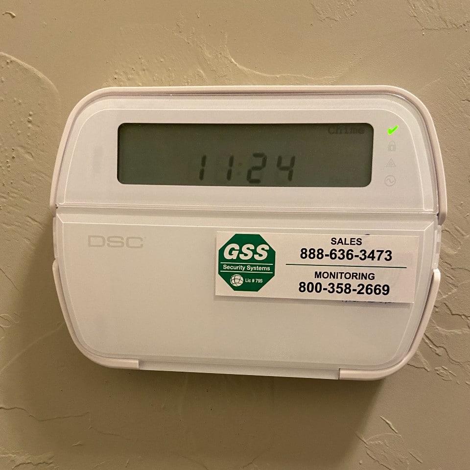 Globelink security and alarm monitoring - home security system project in Edmond Oklahoma