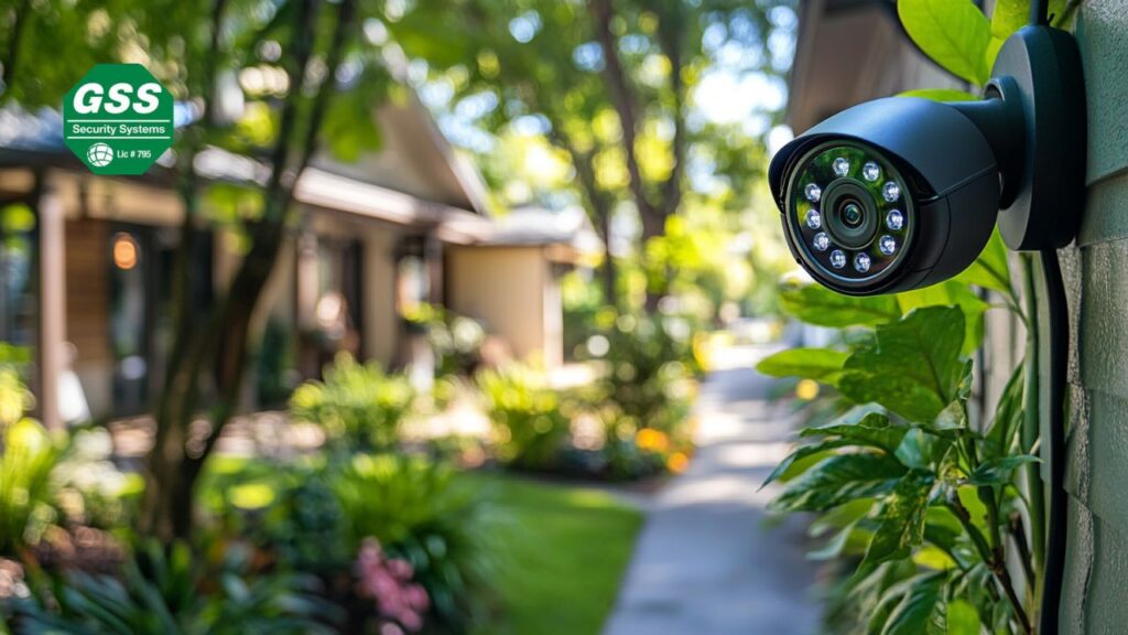 Image of a security system protecting a home in Oklahoma.
