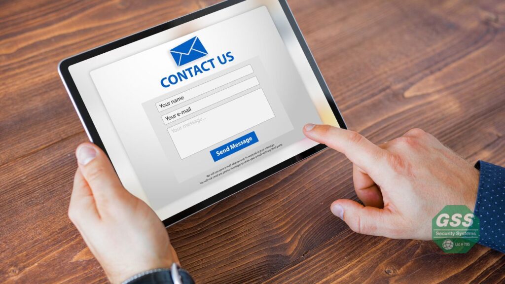 A detailed guide showing how to find safe home security contact information.