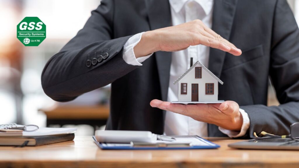 A family enjoying the peace of mind provided by a no contract home security system