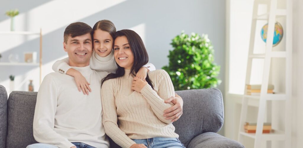 A family enjoying a safe and comfortable home during Summer 2023 with Globelink Systems.