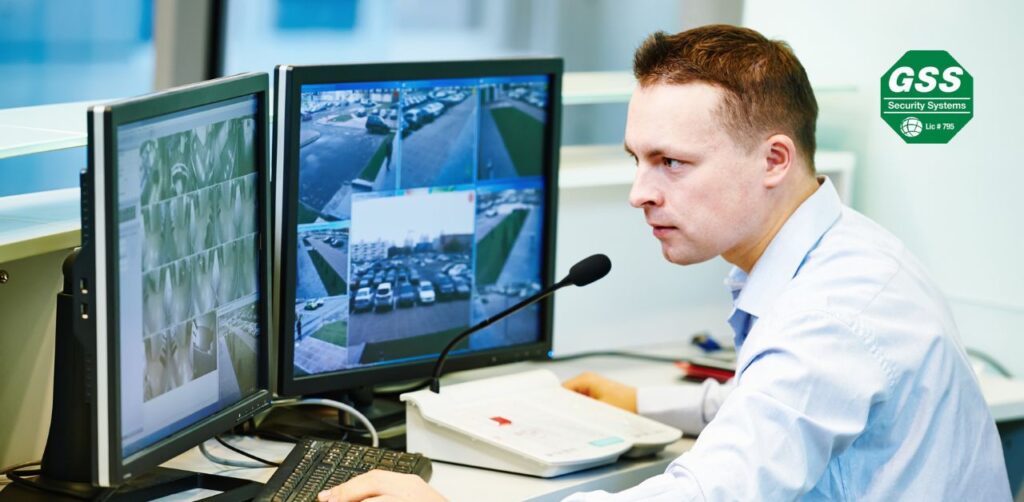 Sophisticated commercial security system in a dynamic business environment.