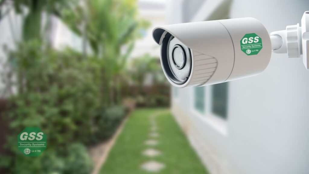 Outdoor security camera installed on a home 1