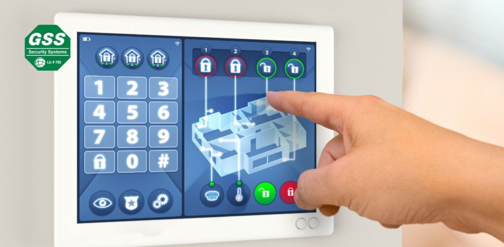 A house protected by a security system in Oklahoma