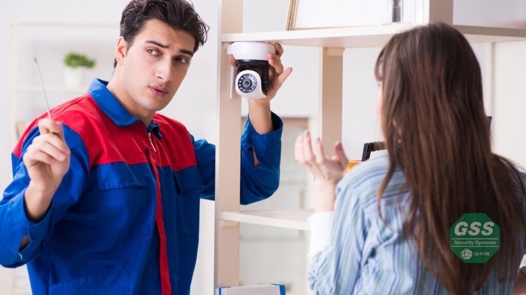 Customer reaching out to their safe home security provider.