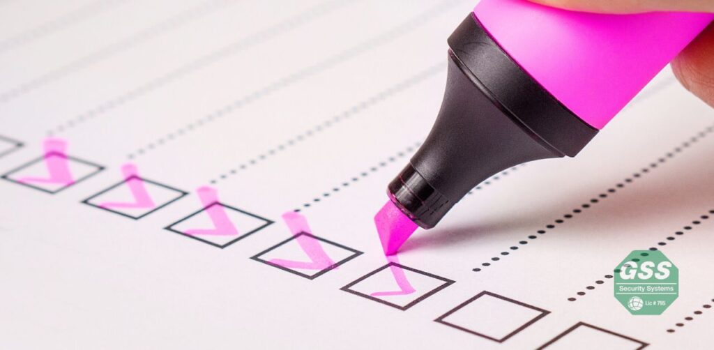 A checklist of security measures for small businesses